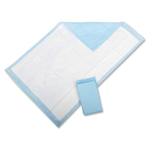 Protection Plus Disposable Underpads, 23 X 36, Blue, PK25